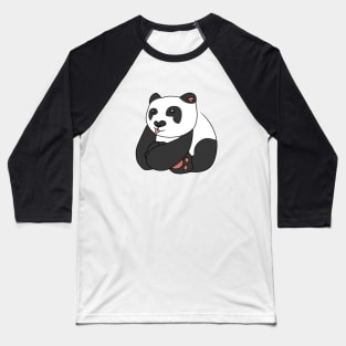 Cute Panda Baseball T-Shirt